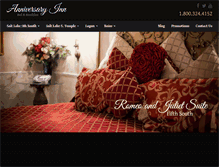 Tablet Screenshot of anniversaryinn.com